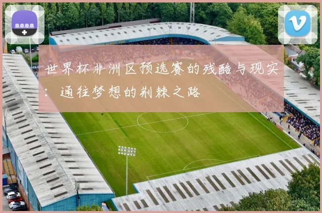 世界杯非洲区预选赛的残酷与现实:通往梦想的荆棘之路