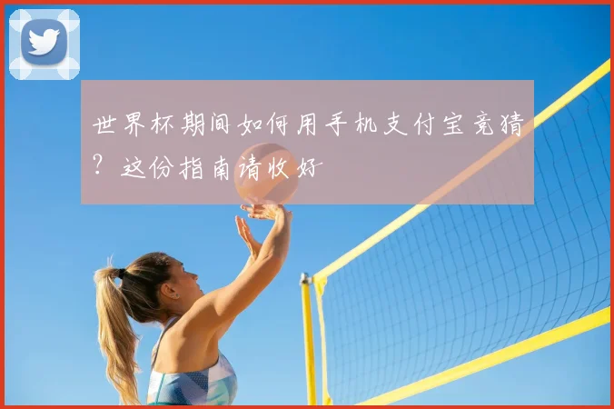 世界杯期间如何用手机支付宝竞猜？这份指南请收好